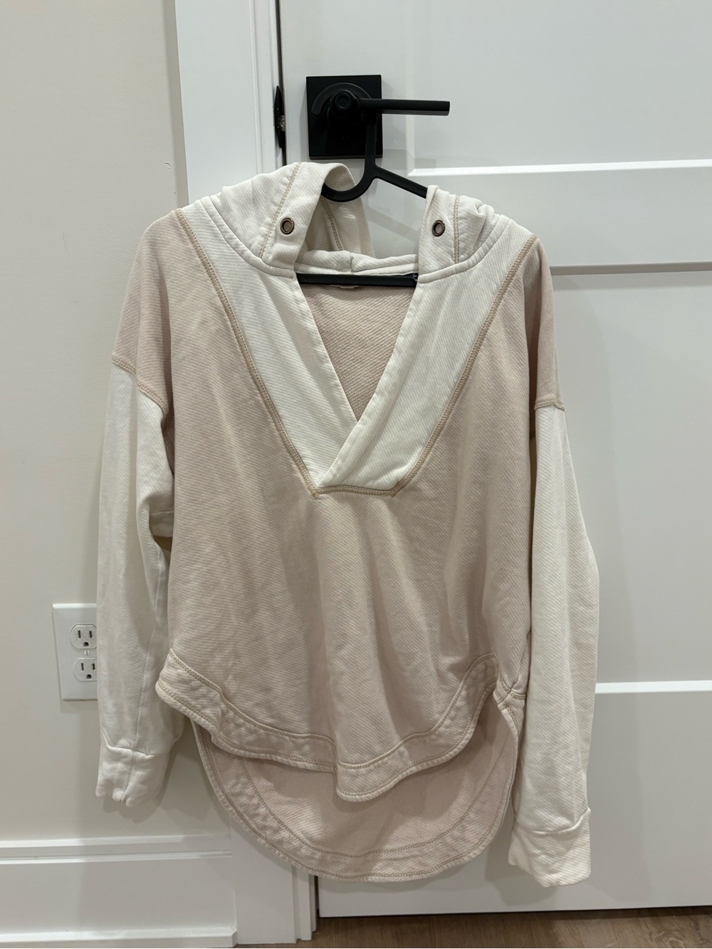 Pilcro by Anthropologie Warfside Hooded Popover Hoodie 100% Cotton - Picture 2 of 7